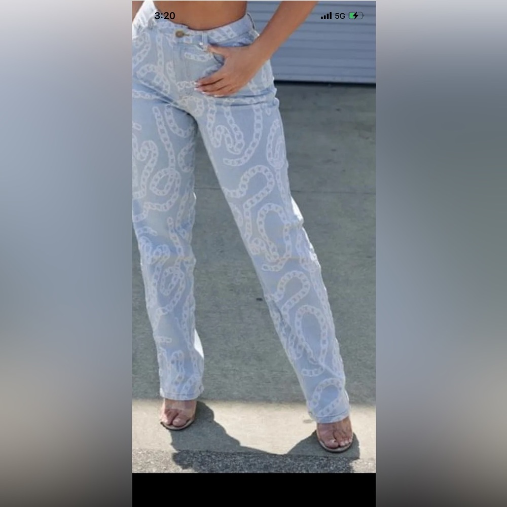 New Main Chain Straight Leg Jeans SZ 13. - Picture 5 of 6